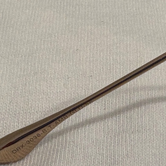 NEW! DITA FEARLESS DRX3038-B-T-AMB-GLD Champagne Gold w/Brn Gradient Lens; - Picture 5 of 8